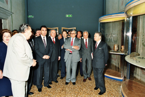 Palazzo Ducale <Venezia> - Cortile (negativo) di Ceolin, Elio (ultimo quarto sec. XX)