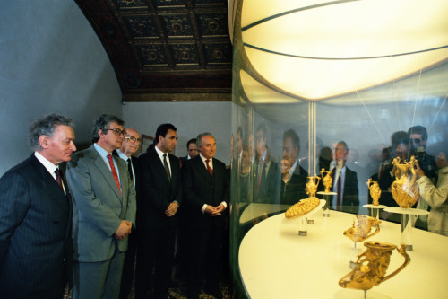 Palazzo Ducale <Venezia> - Interno (negativo) di Ceolin, Elio (ultimo quarto sec. XX)