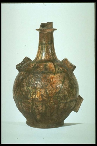 fiasca di pellegrinaggio - manifattura padovana (sec. XVI)