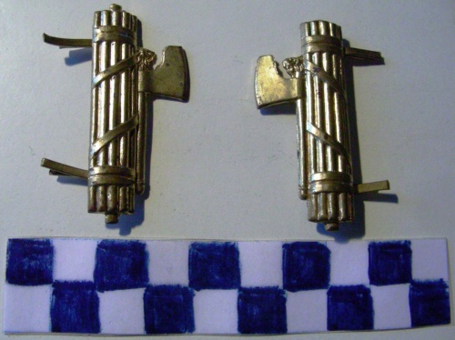 Distintivo - per controspallina (prima metà sec. XX)