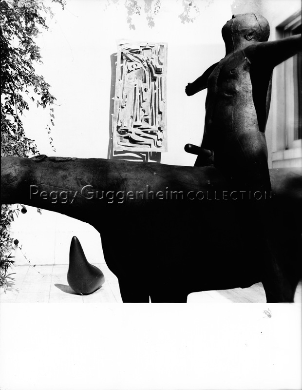 Arp, Jean - "Anfora-frutto" - 1946 (PG58) (positivo) di Beny, Roloff (attr.) (XX)