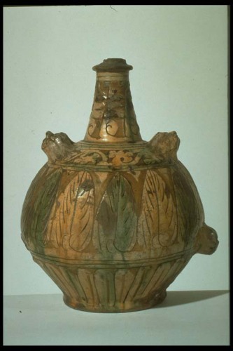 fiasca da pellegrino - manifattura padovana (sec. XVI)