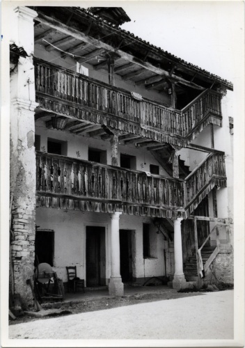 Casa rurale, Tisói (Belluno) (positivo) di Alpago Novello, Adriano (metà XX)