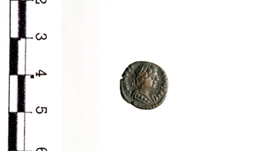 moneta - 1/2 siliqua (sec. VI d.C.)