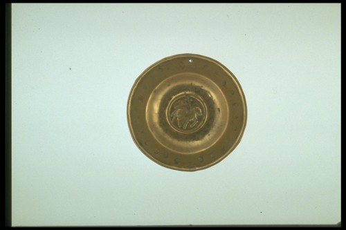 piatto - ambito Europa centrale (secc. XV/ XVI)