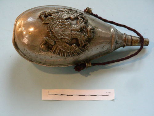 Fiasca da polvere (seconda metà sec. XIX)