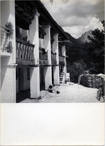 Casa rurale, sopra località Mis (Belluno) (positivo) di Alpago Novello, Adriano (metà XX)