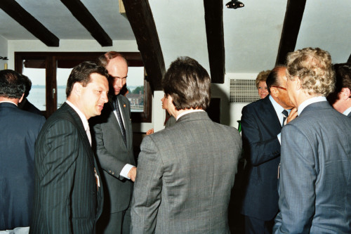 Politici - Vertice Economico - Venezia - 1987 (negativo) di Ceolin, Elio (studio fotografico) (ultimo quarto XX)