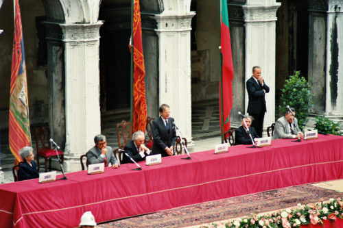 Pubblico - Palazzo Ducale <Venezia> (negativo) di Ceolin, Elio (ultimo quarto sec. XX)