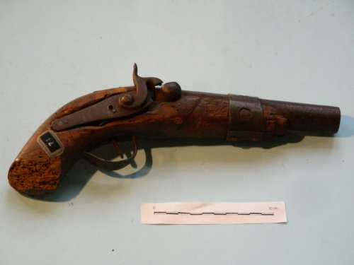 Pistola (metà sec. XIX)