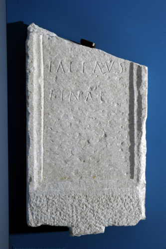 Faustina (stele, stele funeraria, Faustina) - ambito culturale romano, produzione locale (fine/inizio I-II sec. d.C.)
