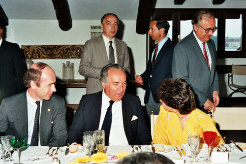 Carlo Bernini - Vertice Economico - Venezia - 1987 (negativo) di Ceolin, Elio (studio fotografico) (ultimo quarto XX)