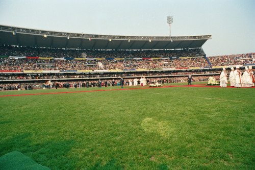 Papa Giovanni Paolo II - Verona (negativo) di Ceolin, Elio (ultimo quarto sec. XX)