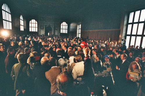 Bettino Craxi - Venezia (negativo) di Ceolin, Elio (studio fotografico) (ultimo quarto XX)