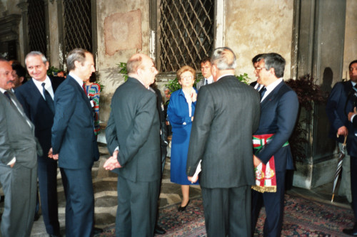 Vertice Economico - Venezia - 1987 (negativo) di Ceolin, Elio (studio fotografico) (ultimo quarto XX)