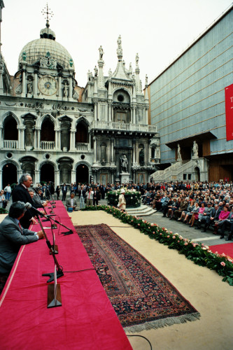 Carlo Bernini - Nereo Laroni - Roumen Katintcharov (negativo) di Ceolin, Elio (ultimo quarto sec. XX)
