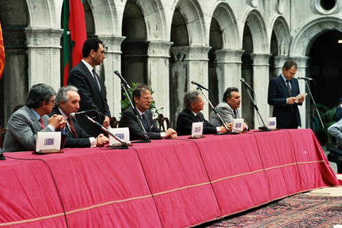 Carlo Bernini - Nereo Laroni - Roumen Katintcharov (negativo) di Ceolin, Elio (ultimo quarto sec. XX)