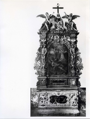 Altare delle Anime, Chiesa Arcipretale di San Floriano in Pieve di Zoldo (positivo) di Alpago Novello, Adriano (metà XX)