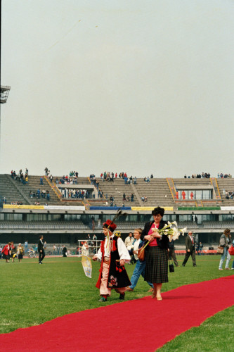 Papa Giovanni Paolo II - Verona (negativo) di Ceolin, Elio (ultimo quarto sec. XX)