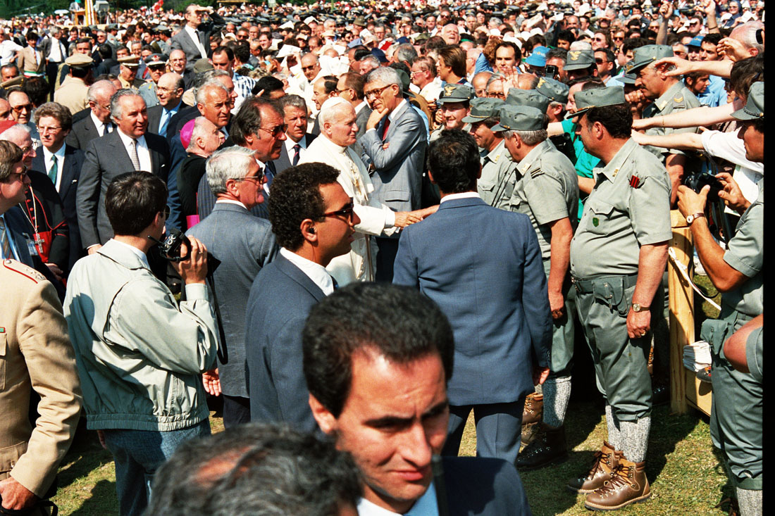 Papa Giovanni Paolo II - Val Visdende (negativo) di Ceolin, Elio (ultimo quarto sec. XX)