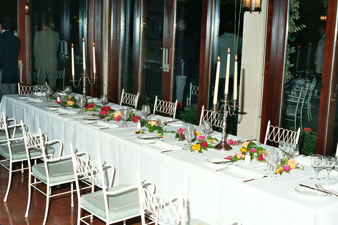 Hotel Villa Cipriani - Visita Regina Madre - Asolo (negativo) di Ceolin, Elio (ultimo quarto sec. XX)