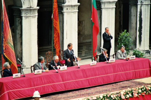 Pubblico - Palazzo Ducale <Venezia> (negativo) di Ceolin, Elio (ultimo quarto sec. XX)