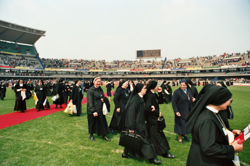 Papa Giovanni Paolo II - Verona (negativo) di Ceolin, Elio (ultimo quarto sec. XX)