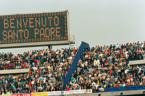 Papa Giovanni Paolo II - Verona (negativo) di Ceolin, Elio (ultimo quarto sec. XX)