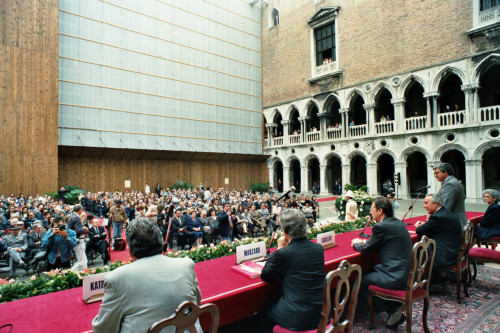 Carlo Bernini - Nereo Laroni - Roumen Katintcharov (negativo) di Ceolin, Elio (ultimo quarto sec. XX)