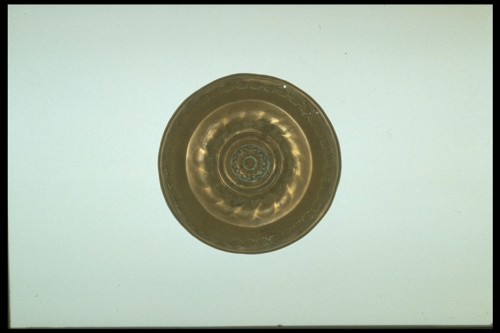 piatto - ambito Europa centrale (secc. XV/ XVI)