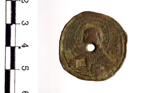 moneta - follis (sec. XI d.C.)