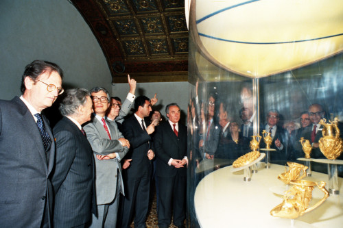 Palazzo Ducale <Venezia> - Interno (negativo) di Ceolin, Elio (ultimo quarto sec. XX)