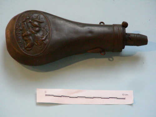 Fiasca da polvere (prima metà sec. XIX)