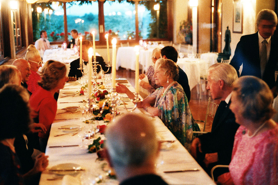 Hotel Villa Cipriani - Visita Regina Madre - Asolo (negativo) di Ceolin, Elio (ultimo quarto sec. XX)