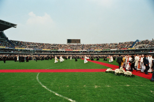 Papa Giovanni Paolo II - Verona (negativo) di Ceolin, Elio (ultimo quarto sec. XX)