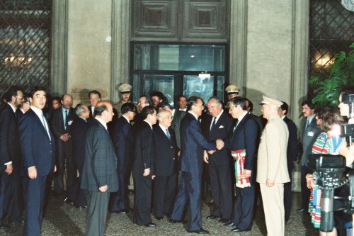 Vertice Economico - Venezia - 1987 (negativo) di Ceolin, Elio (studio fotografico) (ultimo quarto XX)
