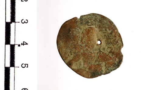 moneta - follis (sec. XI d.C.)