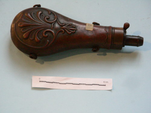 Fiasca da polvere (prima metà sec. XIX)