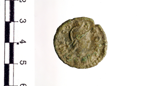 moneta - 40 nummi (sec. VI d.C.)