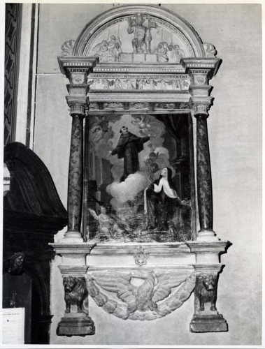 Tabernacolo "Bardellino" - Chiesa Arcipretale di San Floriano in Pieve di Zoldo (positivo) di Alpago Novello, Adriano (metà XX)