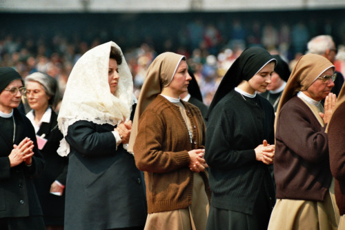 Papa Giovanni Paolo II - Verona (negativo) di Ceolin, Elio (ultimo quarto sec. XX)