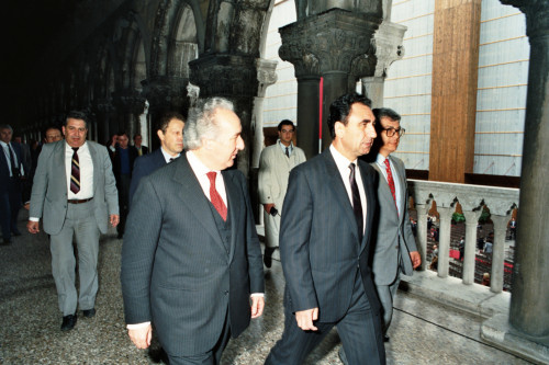 Palazzo Ducale <Venezia> - Interno (negativo) di Ceolin, Elio (ultimo quarto sec. XX)