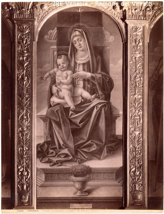 Venezia, Basilica di S. Maria Gloriosa dei Frari  di Vivarini, Bartolomeo, Anderson (stabilimento) (fine/inizio XIX/ XX)