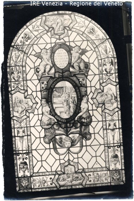 Vetrate: scene religiose  di Filippi, Tomaso (primo quarto XX)