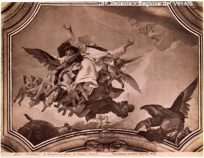 Documentazione storico-artistica, sec XVIII (positivo) di Tiepolo Giovanni Battista, Anderson (stabilimento) (fine/inizio XIX/ XX)