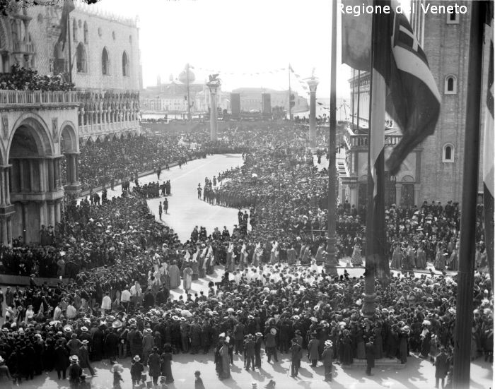 Venezia, cerimonia inaugurale del campanile di San Marco  di Filippi, Tomaso (XX)