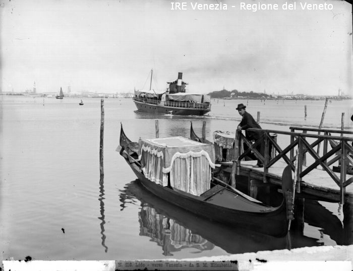 Lido di Venezia, pontile di Santa Maria Elisabetta  di Filippi, Tomaso (fine XIX)