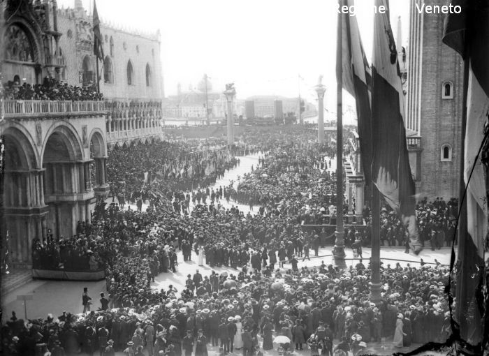 Venezia, cerimonia inaugurale del campanile di San Marco  di Filippi, Tomaso (XX)