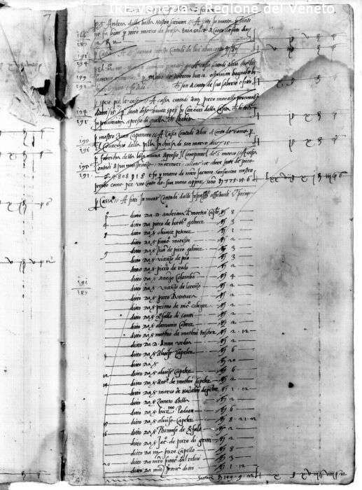 Venezia, riproduzione di manoscritto  di Filippi, Tomaso (XX)