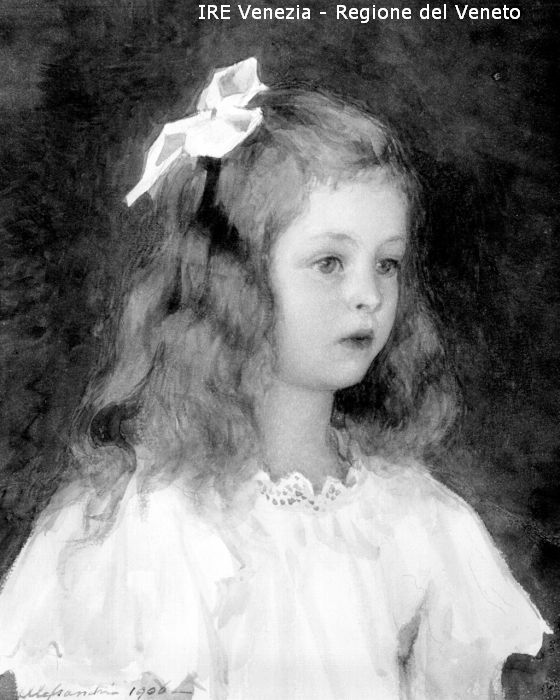 Venezia, riproduzione dipinto, Angelo Alessandri, ritratto  di Filippi, Tomaso (XX)